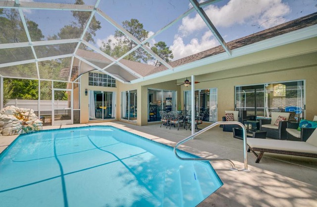 Family Getaway with Games and Pool in Spring Hill