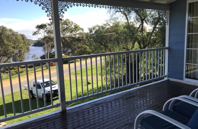 Family Holiday Home, River views and access, five minutes from beach.