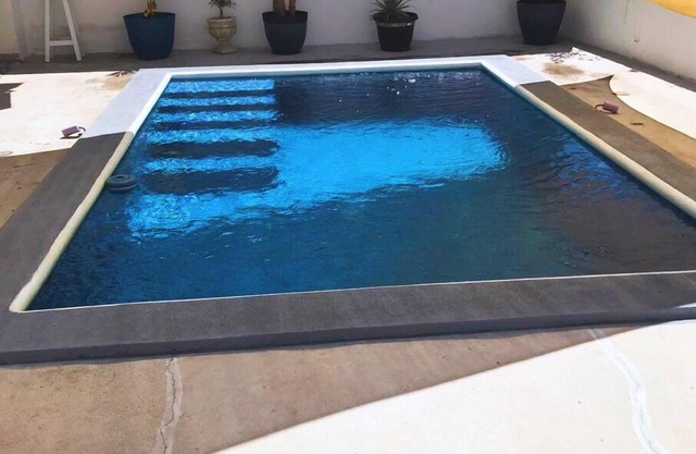 Casa familiar con alberca privada a una cuadra de la playa