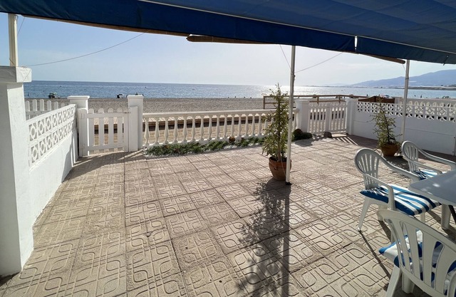 Family house right in front of the beach
