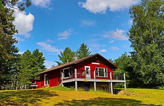 FAMILIA Lakeside Lodge lago privado, PESCA Y CAZA acerage senderismo y la naturaleza