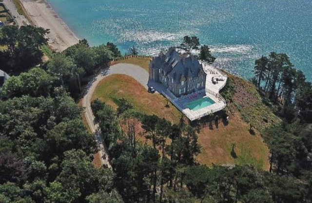 Casa señorial familiar con vista panorámica sobre la bahía de Douarnenez