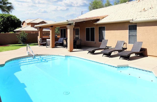 4BR Private Pool – Perfect for Tournament Families Near AZ Athletic Grounds