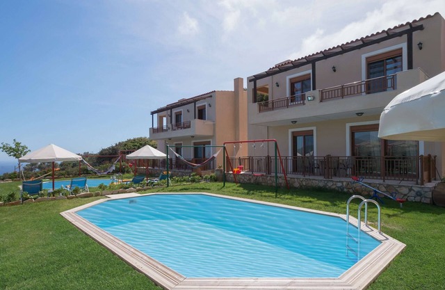 Family pool villa close to Triopetra beach, South Crete