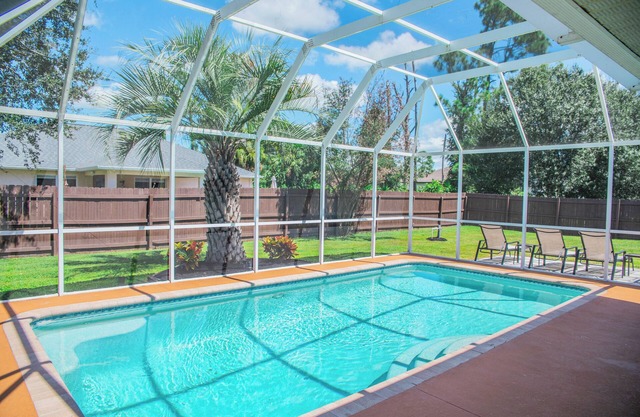 Heated pool home in quiet neighborhood