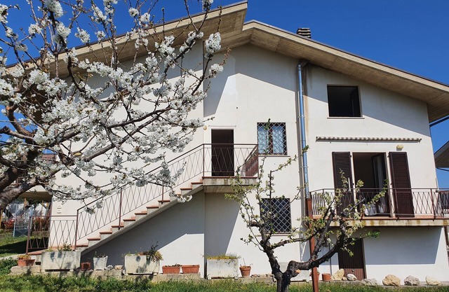 Family room in vacation home in the hills of Abruzzo, between sea and mountains