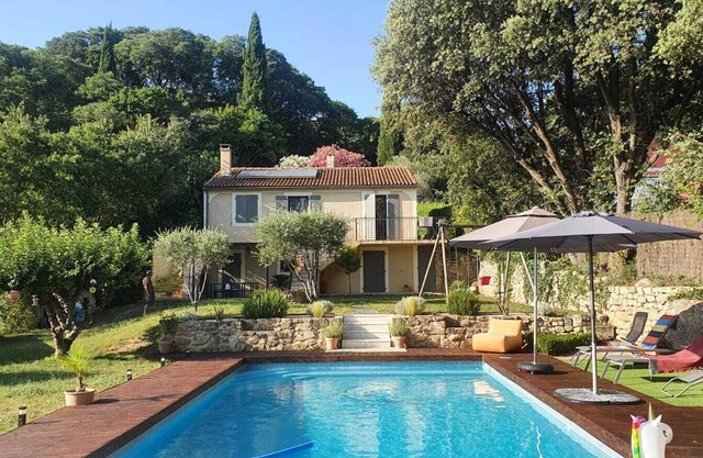 Family villa in the luberon regional park with 10x5 pool