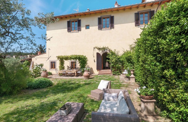Villa para familias 'Ridente - Settignano' con vistas a Florencia, jardín y piscina