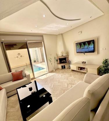 Family villa with a pool