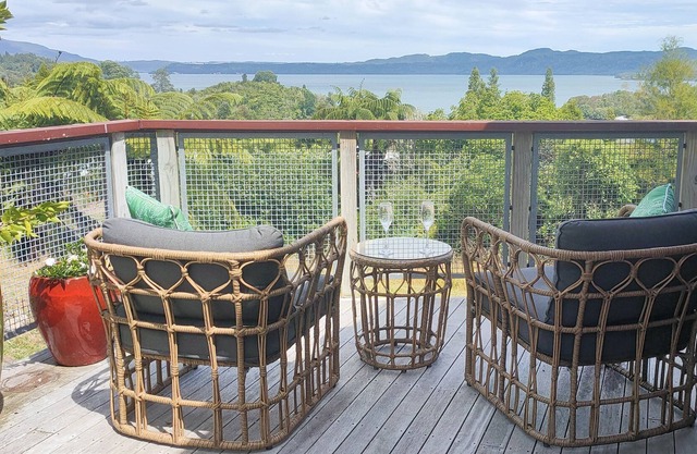 Fantail Loft at Lake Tarawera - a perfect antidote to the stresses of life