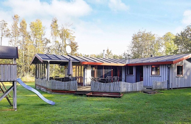 Fantástica casa de vacaciones cerca de Roslev con sauna