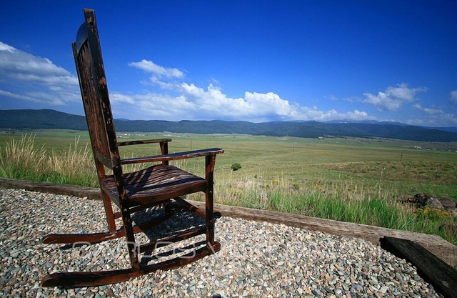 Fantásticas vistas del valle y las montañas