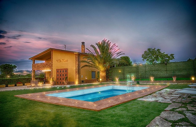 Fantástica villa con piscina, Wi-Fi, aire acondicionado y cine en casa; se admiten mascotas