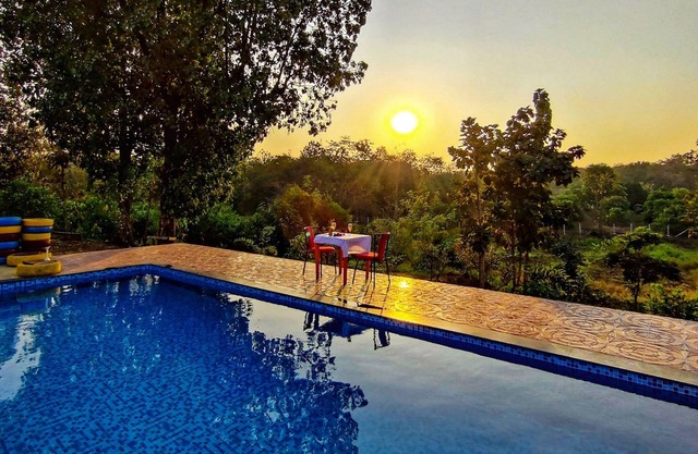 FARM STORY - 3 BHK villa with swimming pool