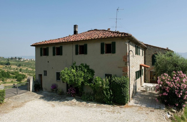 Casa rural San Baronto con piscina y olivar