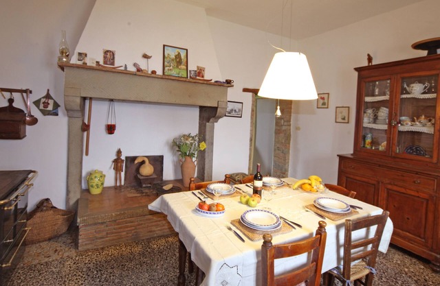 Casa rural en la campiña toscana