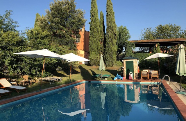 Podere Marchiano, antigua granja completamente restaurada en el estilo toscano.