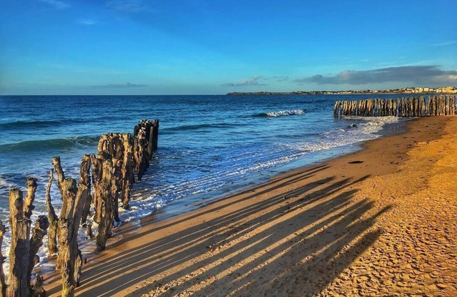 Cerca de todos los lugares más bellos para visitar y 5 MN DE LA MER tranquila.