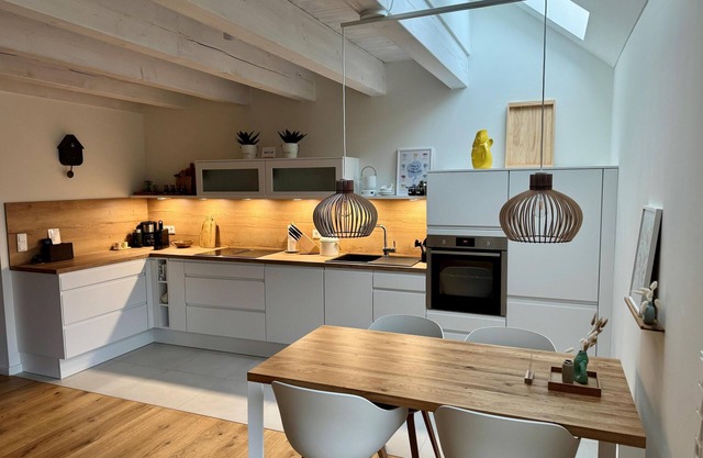 "Fenja" - Cozy maisonette apartment with terrace in the historic courtyard in Rysum