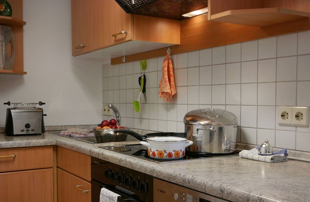 Almacenamiento de la casa de vacaciones, 80 m 2 con 2 dormitorios y terraza cubierta para máx. 4 personas