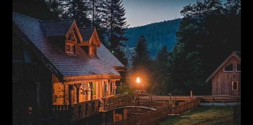 Ferienhaus Häxenäscht mit Sauna, Hotpot und Schopf mit gemütlichem Stübli und Pizzaofen
