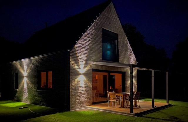 Ferienhaus Seeblick am Harkebrügger See mit Sauna und Kamin