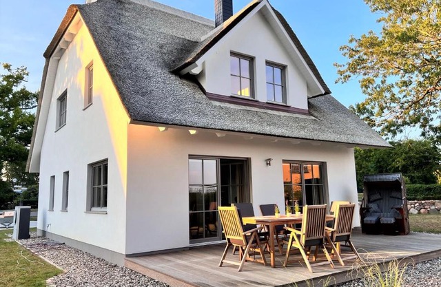 Ferienhaus Svantovit - exklusives Ferienhaus mit Sauna, Whirlpool-Wanne und Kamin
