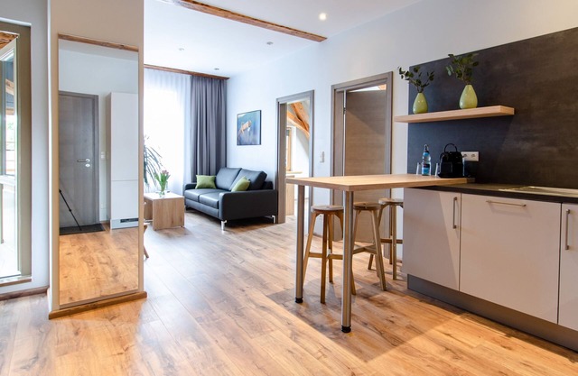 Apartamento 7, 33 m², 1 salón / dormitorio, max. 4 Pers.