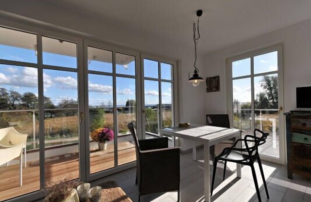 Ferienwohnung mit Boddenblick Direkt am Ahrenshooper Hafen