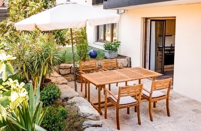 Ferienwohnung `Pinie` mit Terrasse auf dem Bodanrück