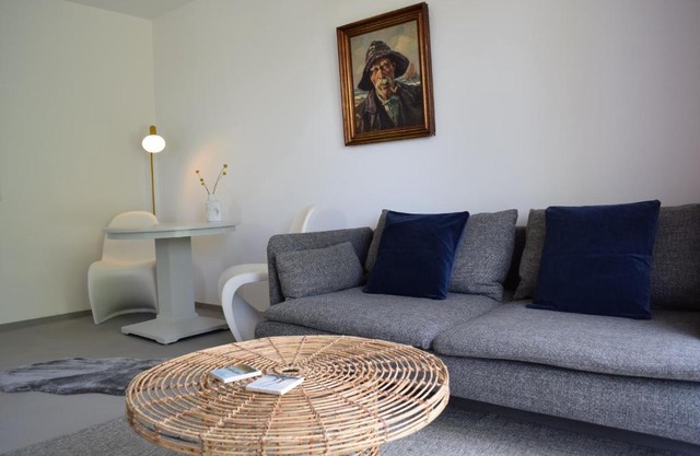 Ferienwohnung Backfisch, 500m zum Strand, Terrasse mit Garten