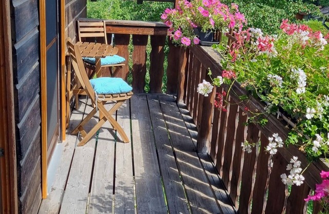 Ferienwohnung Bergfreunde 90 qm mit Balkon und 2 Separate Schlafzimmer im 1.og