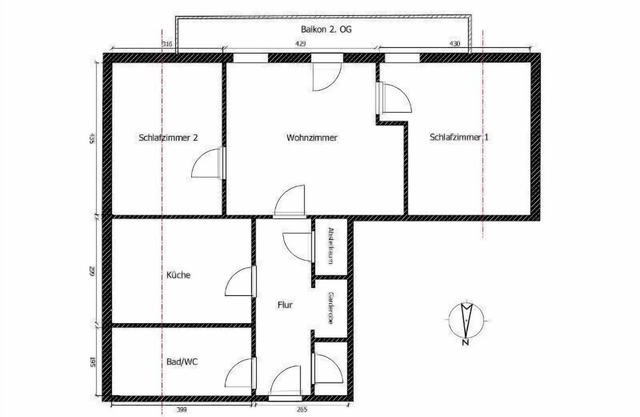 Apartamento para 5 personas (unos 90 m2)