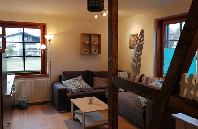 Ferienwohnung Erdgeschoss - Lodge am Parkweg