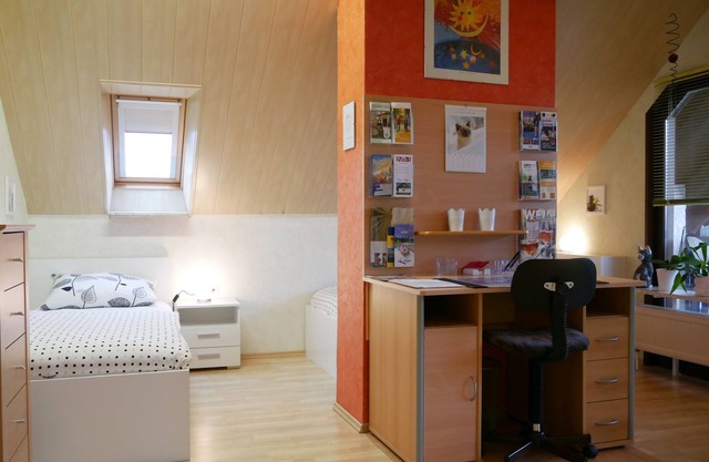 Apartamento Eva-Maria, 84 m2, 1 habitación, 1 sala de estar, 2 adultos y 2 niños.