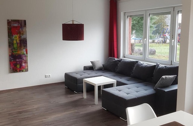 Ferienwohnung Eyb mit Terrasse und Garten