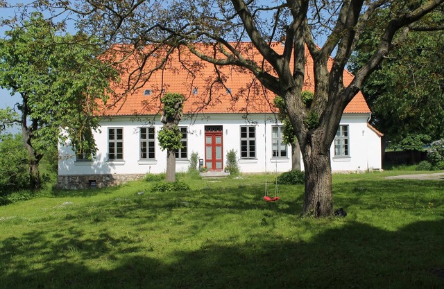 Ferienwohnung für fünf Pers. en Steffenshagen mit Garten