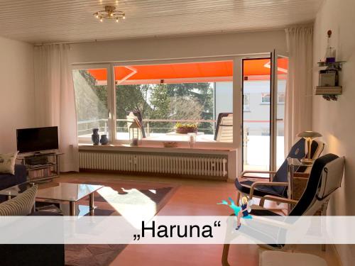 Ferienwohnung Haruna - Seenah, lichtdurchflutet mit 2 Balkonen und Stellplatz