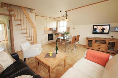 Ferienwohnung mit Balkon für vier Personen und ein Kind