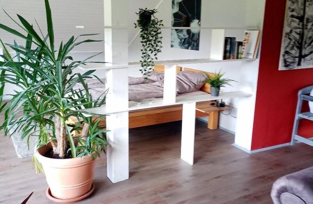 Ferienwohnung Pullinger Fliegenfischerschule mit Dachterrasse