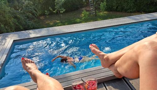 Ferienwohnung Rheinblick, Sport-Pool