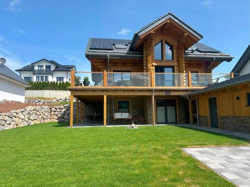 Ferienwohnung Uplandblockhaus