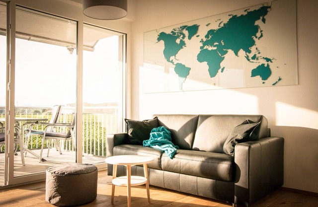 Apartamento con vista al oeste, 58 m2, 1 dormitorio, máx. 4 personas