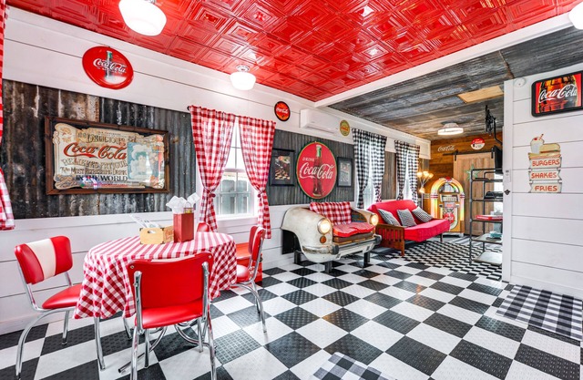 Fifties Diner-Style Llano Home w/ Shared Fire Pit