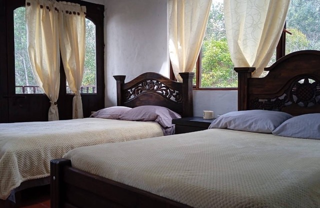 Finca Villa Claudia, cabaña ideal para familias, con espacio de juegos