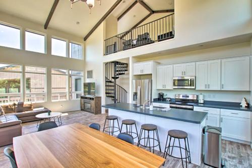 Fireplace, Mogollon Rim Views Luxury Pine Home