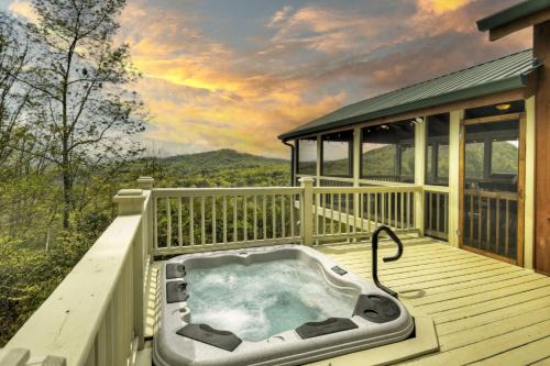 Fireside Bluff - Relax around the fire with lush views