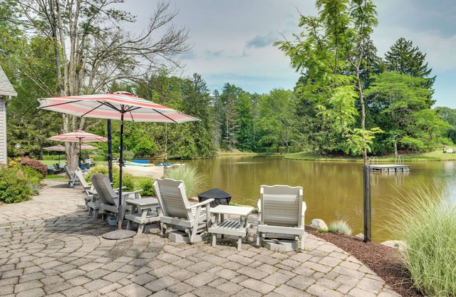 Fish, Swim & Unwind: Lakeside Poconos Retreat