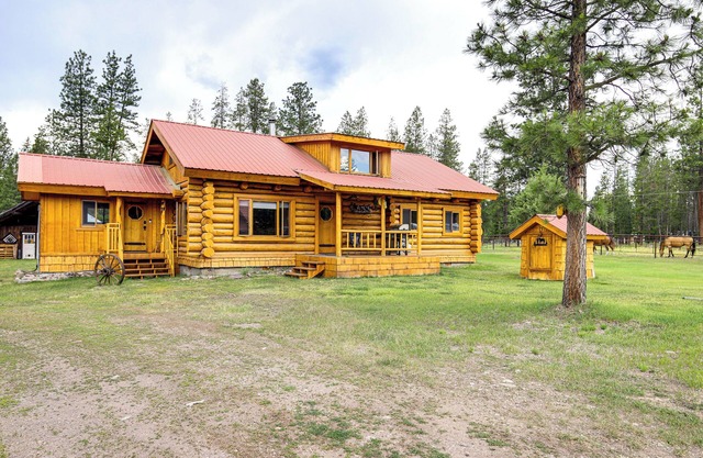 Fish & Hike: Seeley Lake Cabin on 2 + Acres!