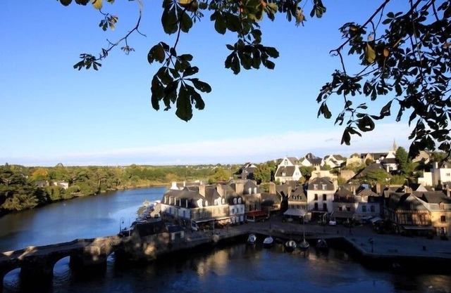 CASA jardín en el corazón del pequeño puerto ST Goustan Auray, Golfo de Morbihan
